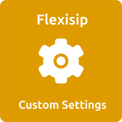 Flexisip Customised Setting Service